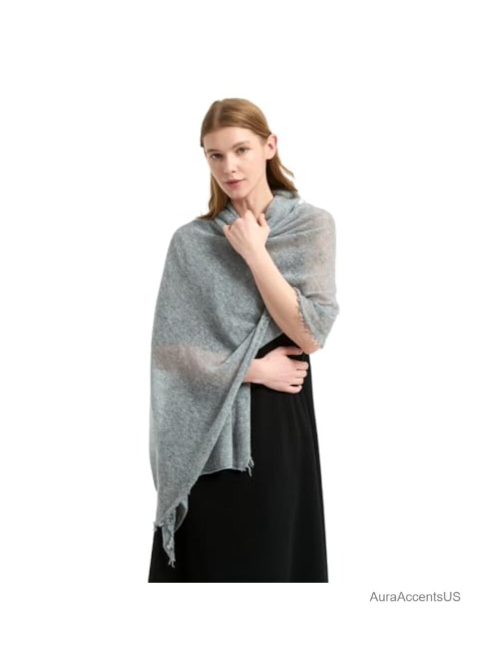 100% Cashmere Wrap Shawl Pashmina Oversized Lightweight Scarf